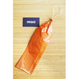 Карман для колбасы фиброуз., лосось, 60 мм, длина 31 см, клипса с петлей - 1 шт.